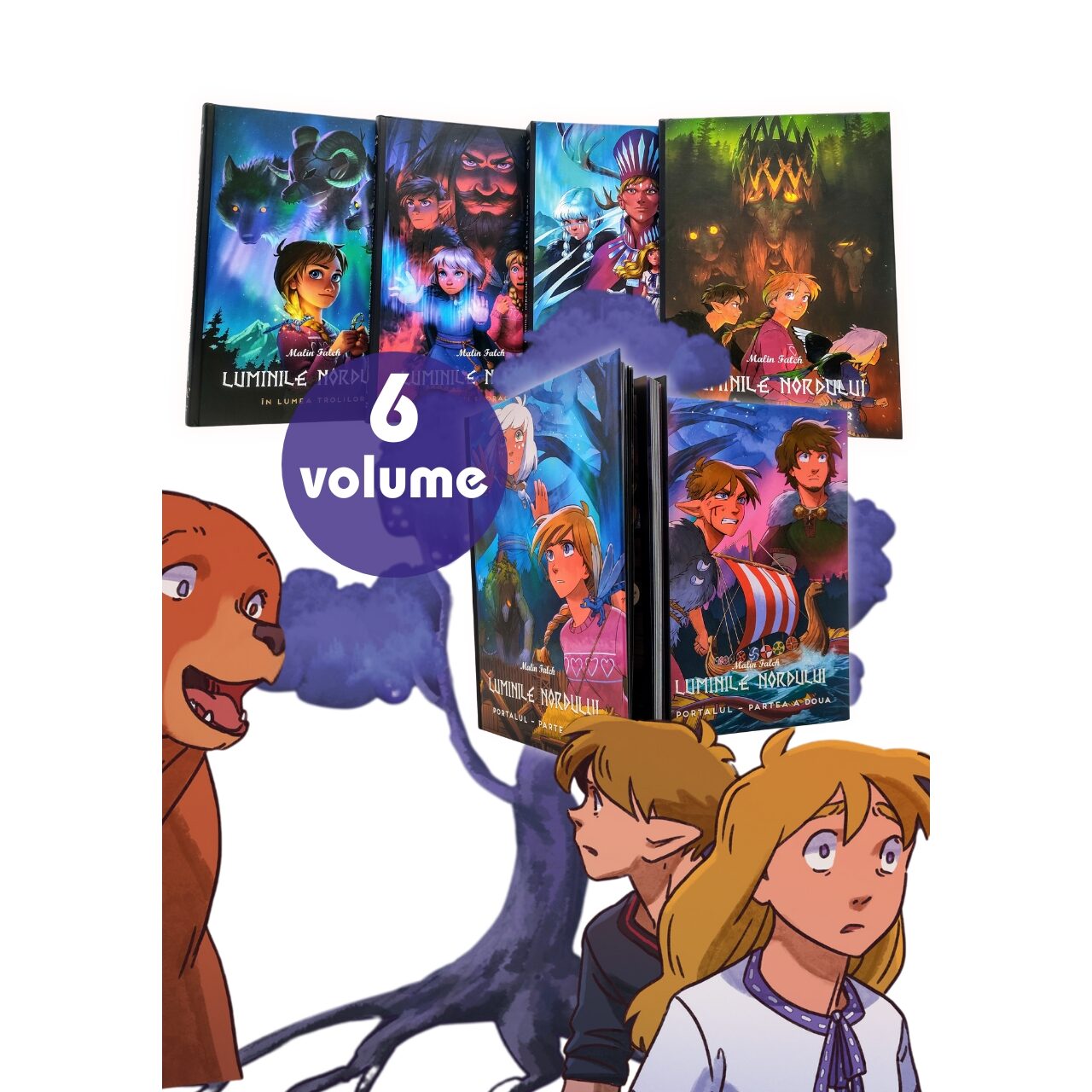 Pachet Luminile Nordului - 4 volume
