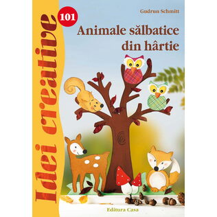 Animale sălbatice din hârtie - Idei creative 101