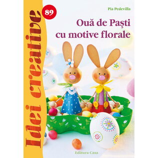 Ouă de Paşti cu motive florale - Idei creative 89