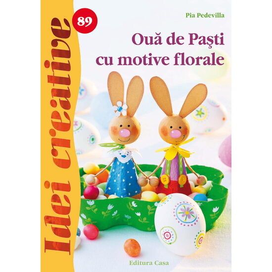 Ouă de Paşti cu motive florale - Idei creative 89