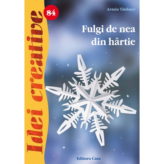Fulgi de nea din hârtie - Idei creative 84