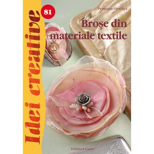 Broşe din materiale textile - Idei creative 81