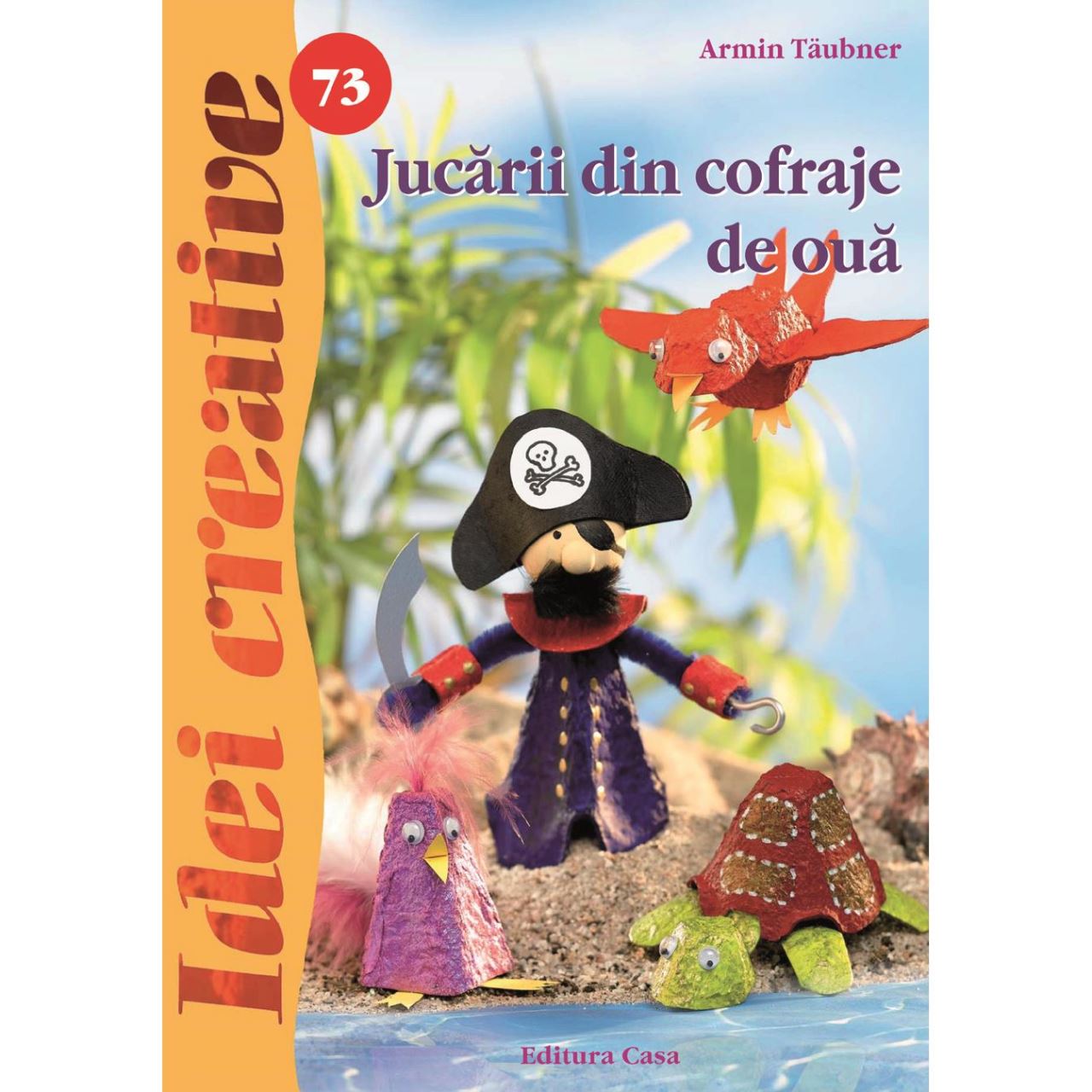 Jucarii din cofraje de oua - Idei creative 73