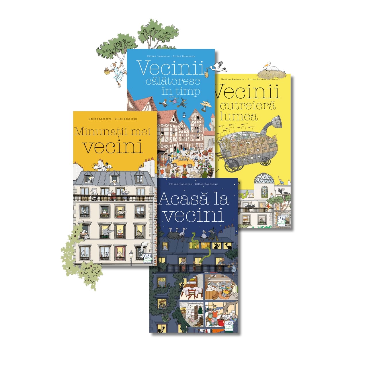 Pachet Minunatii mei vecini - 4 volume