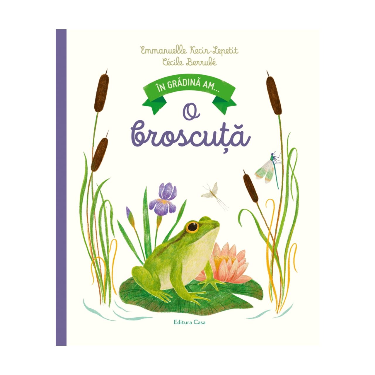 In gradina am... o broscuta