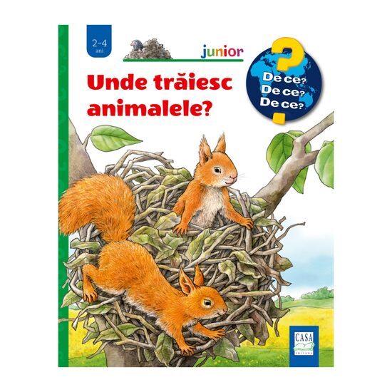 Unde trăiesc animalele (De ce? 2-4 ani)