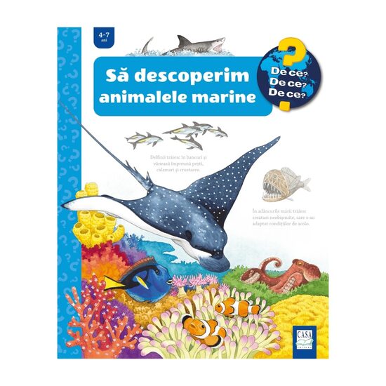 Să descoperim animalele marine (De ce 4-7 ani)
